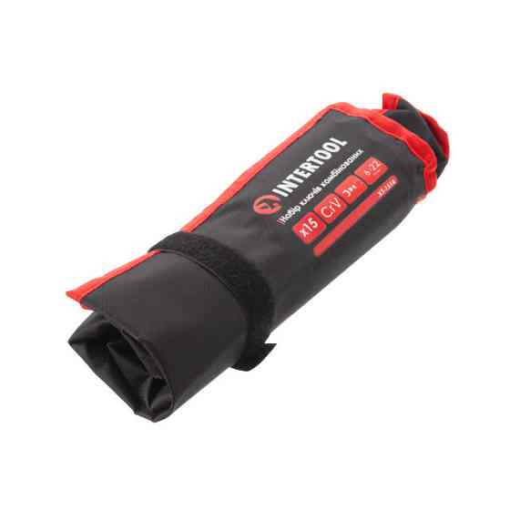 Набор ключей комбинированных, 15 шт, 6-22 мм, профессиональные, polishing, DIN3113, чехол INTERTOOL XT-1514 Киев