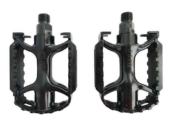 Педалі велосипедні гірські (алюміній, широкі, чорні) (WP-895) KL Мукачево