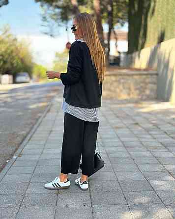 Жіночий стильний костюм двійка двунитка + котон Одеса