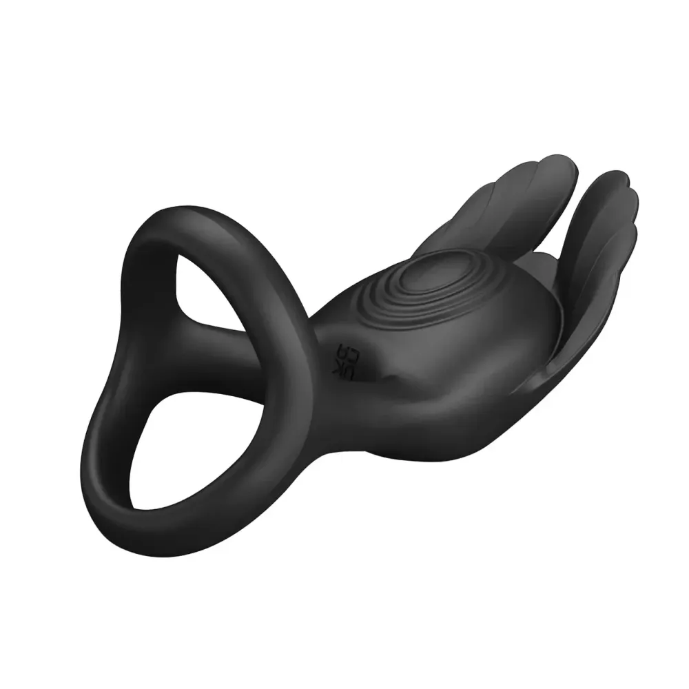 Ерекційне кільце Pretty Love — Vibration Penis Ring SILAS Black, BI-210318 Sex Aura Київ - фото 7