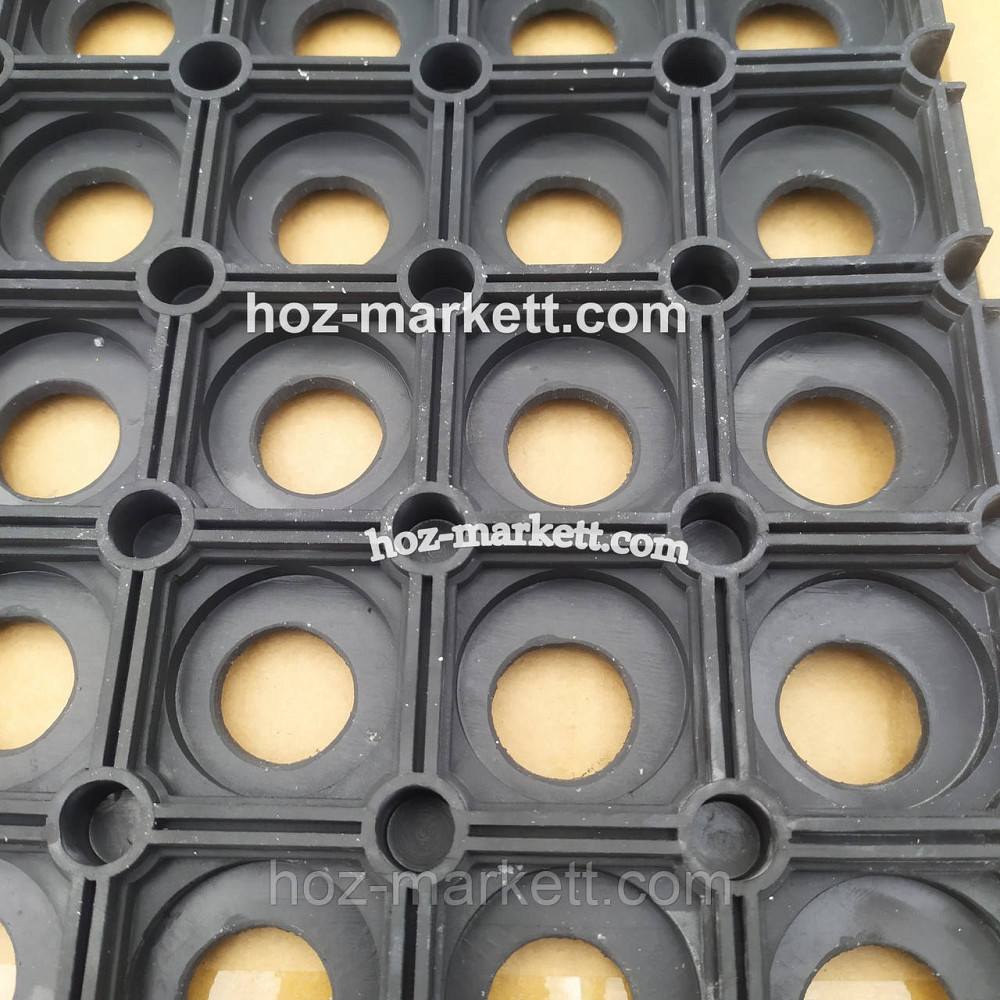 Коврик 150  х 100 х 1.6 см резиновый с отверстиями, резиновое покрытие Ковер 150 см х 100 см Харьков - изображение 3