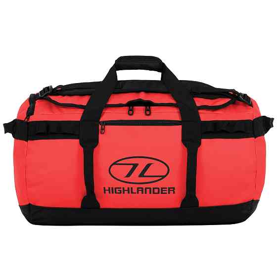 Сумка дорожня водозахисна Highlander Storm Kitbag 65L Red (DB123-RD) Київ