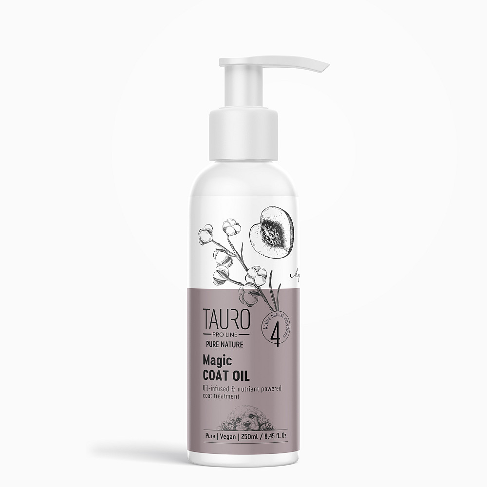 Tauro Pro Line Pure Nature Magic Coat Oil Олія для догляду за шерстю собак і котів, 250 мл Київ - фото 1