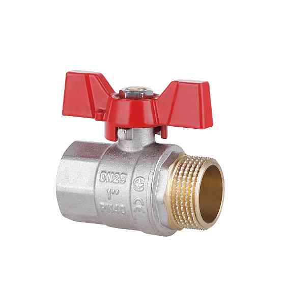 Кран кульовий Thermo Alliance Standart 1" ВН для води (метелик) SD607NW25PN40 Київ