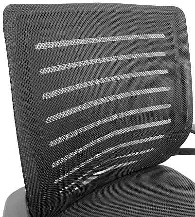 Офісне крісло керівника Tehforward Barsa хром Tilt Чорний Дніпро