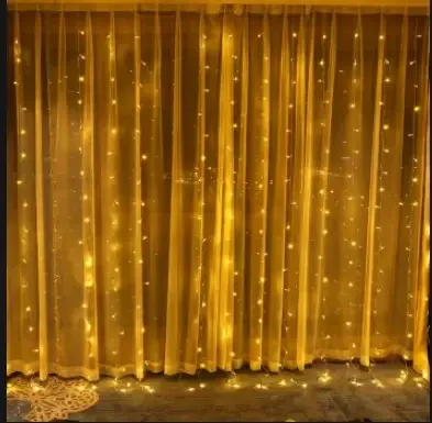 Світлодіодна гірлянда водоспад Xmas 320-WW LED Теплий білий 3 м х 2 м Київ - фото 4