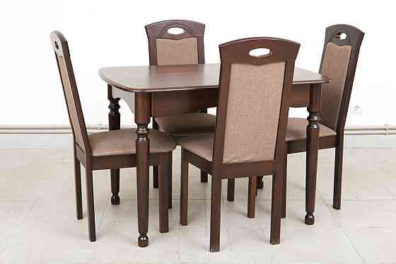 Стіл обідній Поло (1080+320)*730, горіх темн. Київ