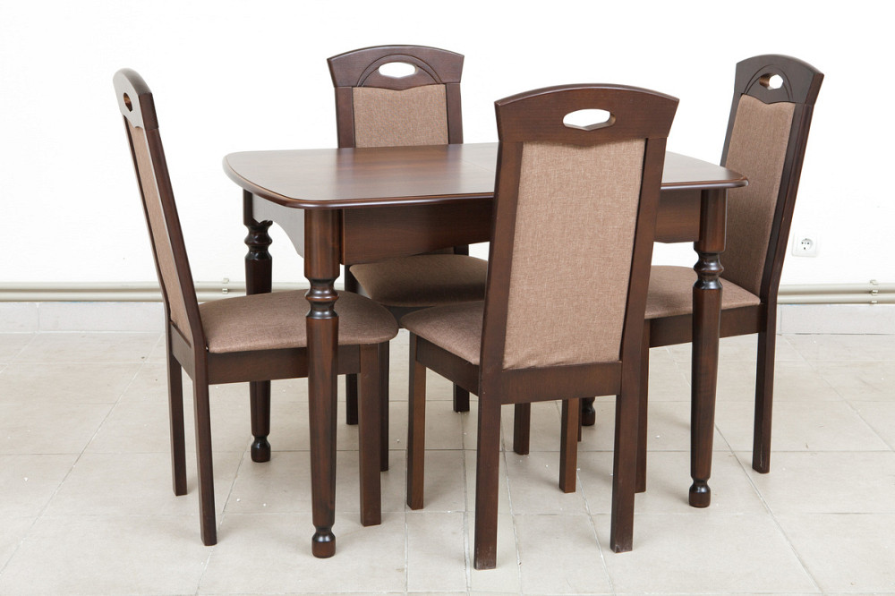 Стіл обідній Поло (1080+320)*730, горіх темн. Киев - изображение 2