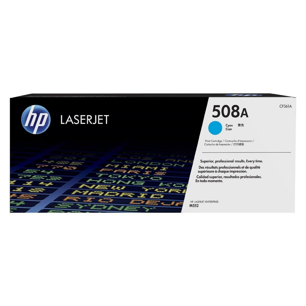 Картридж HP CLJ 508A Cyan M552dn/M553dn/n/x (CF361A) Киев - изображение 1