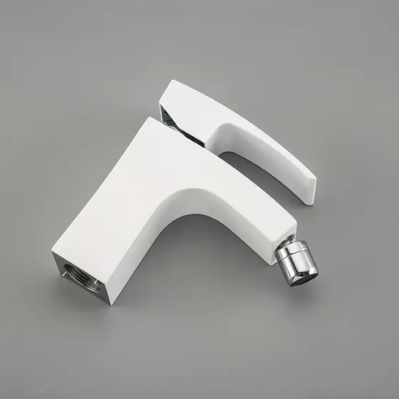 Змішувач для біде GAPPO G5007-8 білий/хром Київ