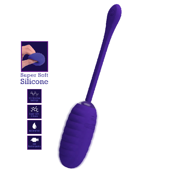 Виброяйцо серии Pretty Love - Kirk EGG Purple, BI-014654-3 Sex Aura Киев
