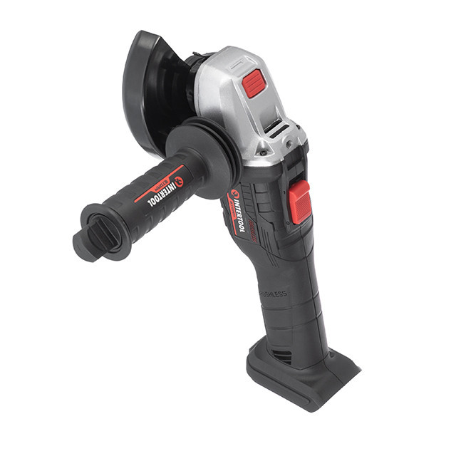 Шліфмашина кутова INTERTOOL WT-9366, 20 В, 125 мм, 10000 об/хв, без ЗП та АКБ - з безщітковим двигуном Львів - фото 5