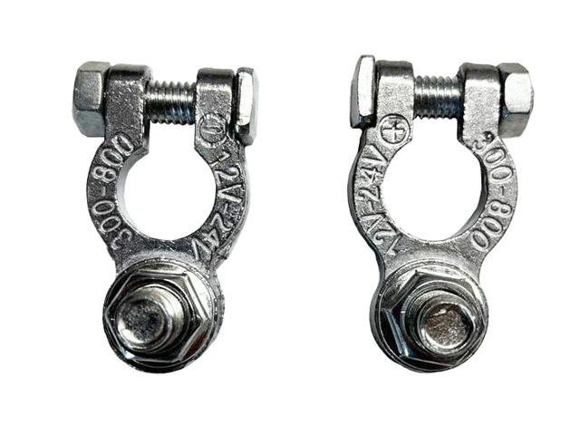 Клеммы на дизельный двигатель 180N-мотоблок 195N, к-т 2 шт.: 