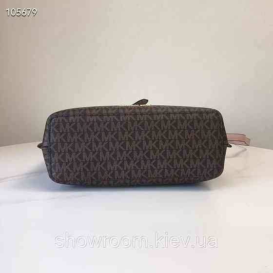 Брендова жіноча сумка MK Emilia brown-1 LUX Київ