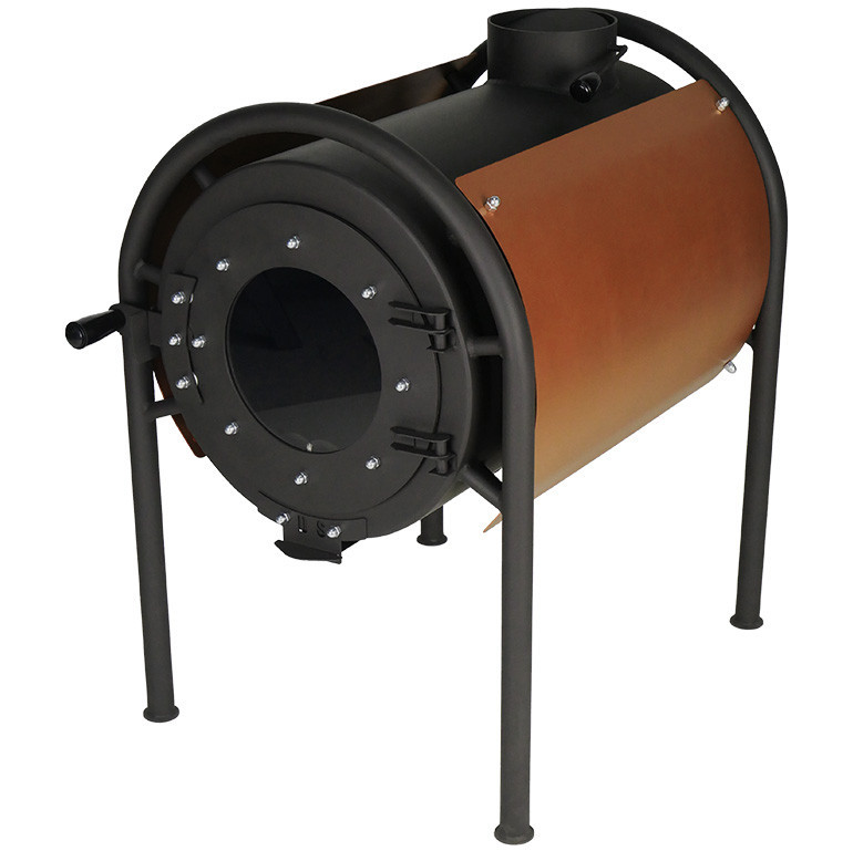 Піч буржуйка опалювальна DS Modern + кожух, пічка Київ - фото 1