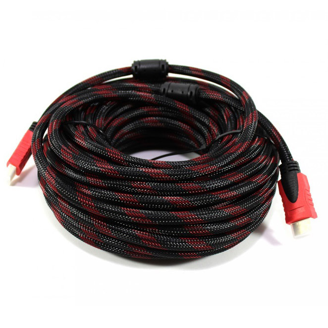 Кабель усиленный 5м переходник адаптер HDMI-HDMI папа-папа аудио видео шнур в обмотке RO-80 Львов - изображение 3