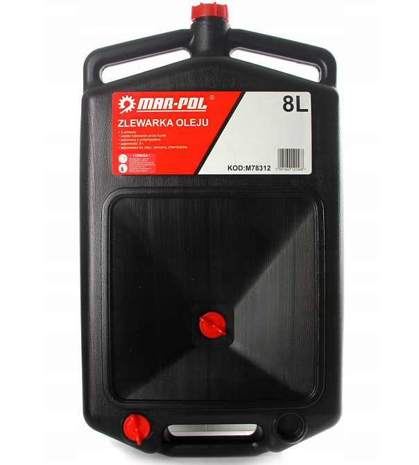 Каністра 8 літрів для зливу автомобільної олії ,антифризу ,оливи Mar-Pol (M78312) Нововолинськ - фото 3