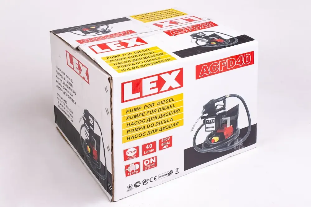 Заправочна установка LEX ACFD40 механічний показник заправний насос для дизеля компактна заправочна станція дизеля Львів - фото 6