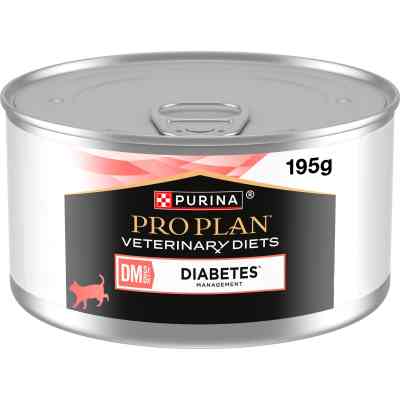 Вологий корм для кішок Purina Pro Plan Veterinary Diets DM ST/OX Diabetes Management Регулювання надходження глюкози 195 г (8445290105233) Вінниця