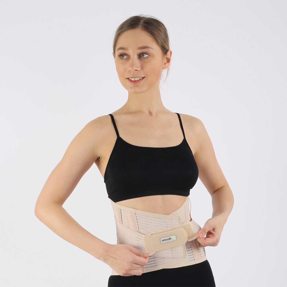 Бандаж попереково-крижовий, 6 ребер жорсткості, висота 26 см, пояс для спини CAS260K-S Розмір S Кам'янець-Подільський - фото 3