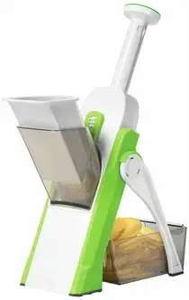 Многофункциональная овощерезка из VENERA129 BR000129 нержавеющей стальной мультислайсер SAFE SLICE MANDOLINE Коломия - фото 5