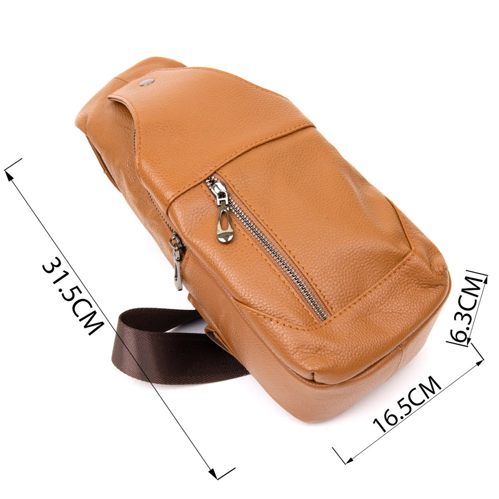 Сумка кросс боди Рыжая (Vintage) Киев - изображение 7