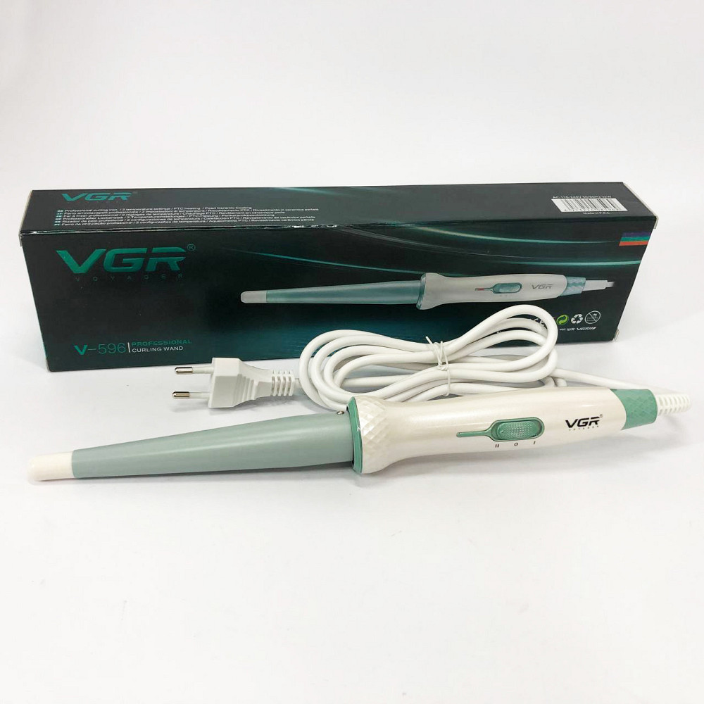 Плойка для створення укладання волосся VGR V-596, Плойка для накрутки локонів кучерів DL-14 Львів - фото 3
