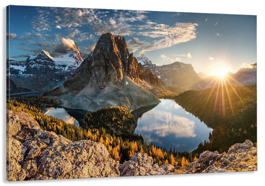 Картина холст в гостиную / спальню Природа гір    MLP_71 70x140 см Киев - изображение 1