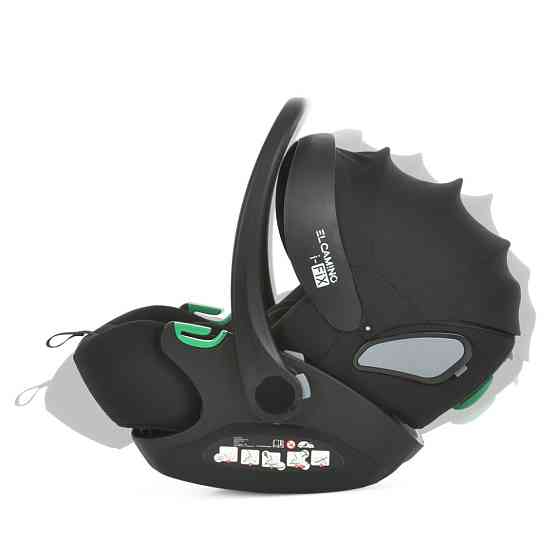 Дитяче автокрісло i-FIX ME 1110 Moon Black Вінниця