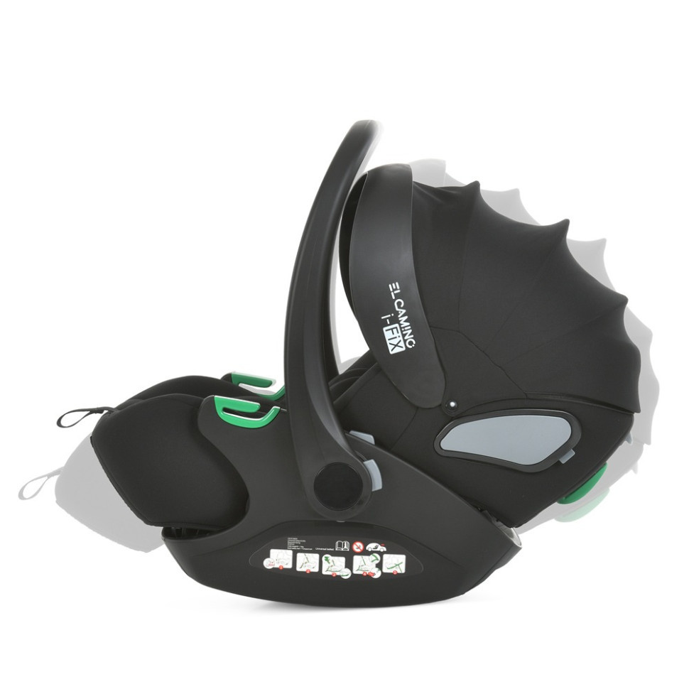 Детское автокресло i-FIX ME 1110 Moon Black Винница - изображение 3