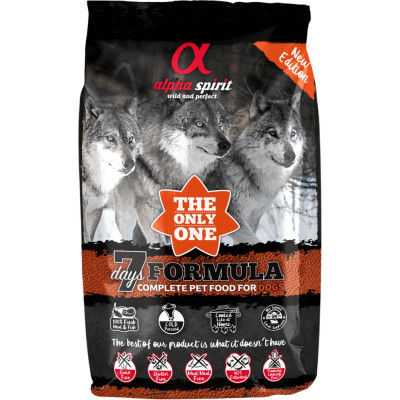 Сухой корм для собак Alpha Spirit The Only One 7 Days Formula 12 кг (8436586310318) Винница - изображение 1
