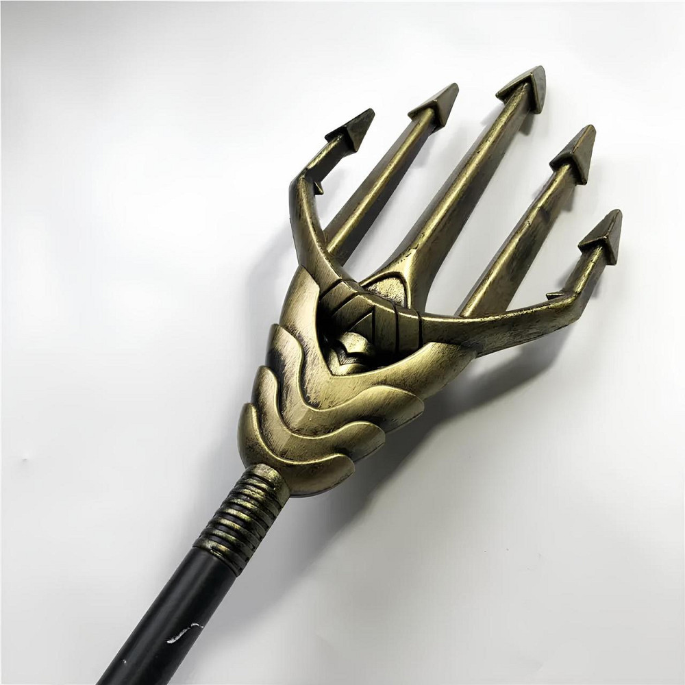 Косплей тризуб Аквамен RESTEQ 1:1 — реалістичний реквізит 145 см з Ліги Справедливості для косплею та колекції Київ - фото 4