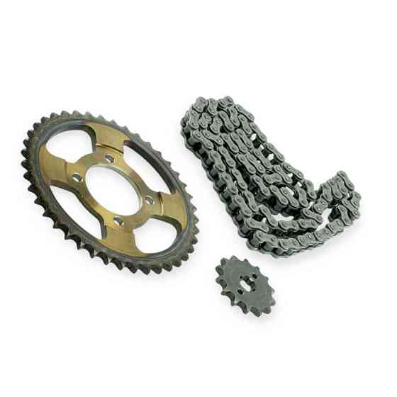 Звезда 428*41+428*14 мопед Дельта + цепь 104 комплект Мукачево