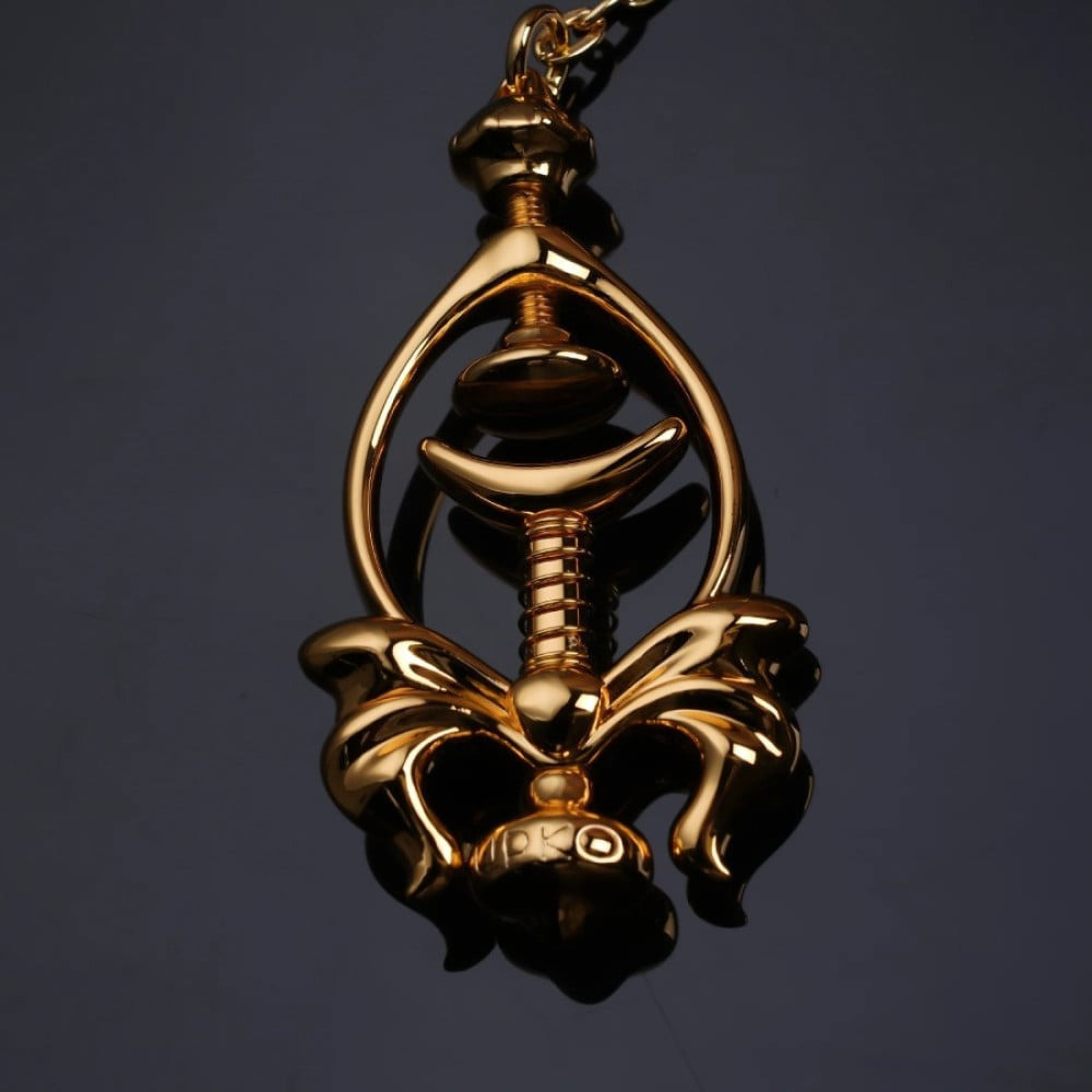 Зажимы для сосков UPKO Pulling Chain Nipple Clamps с цепочкой-ожерельем, золотистые Sex Aura Киев - изображение 9