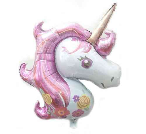 Шарик Единорог 28 на 34 см разноцветный Киев