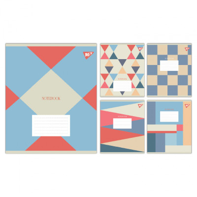 Зошит Yes Abstraction А5 24 аркушів клітинка (767831) Вінниця - фото 1