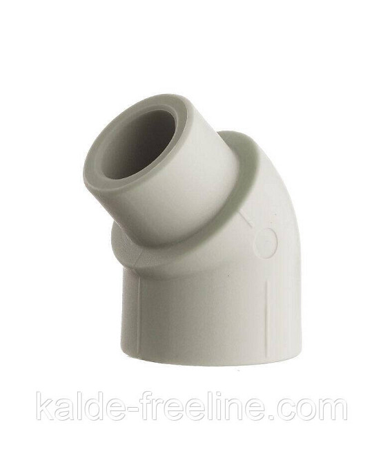 Поліпропіленове коліно (Кут) Koer ∅ 20х45° в/з Харків - фото 1