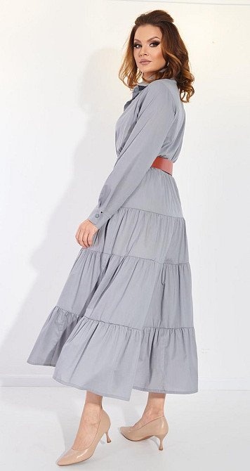 Коттоновое платье с оборками (50) Киев - изображение 6