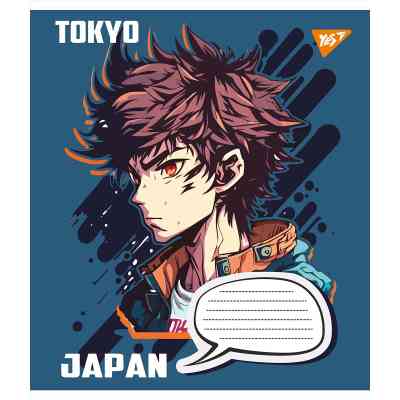 Зошит Yes А5 Japan Tokyo 12 аркушів, лінія (766288) Вінниця