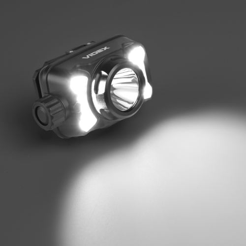 Ліхтарик LED налобний 700Lm 5000К VLF-H147 Videx Житомир