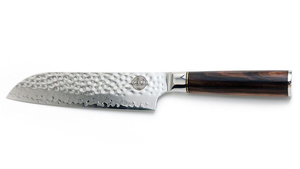 Професійний ніж із дамаської сталі Santoku 18 см GRILLI 88871 Код: 012180 Рівне - фото 10