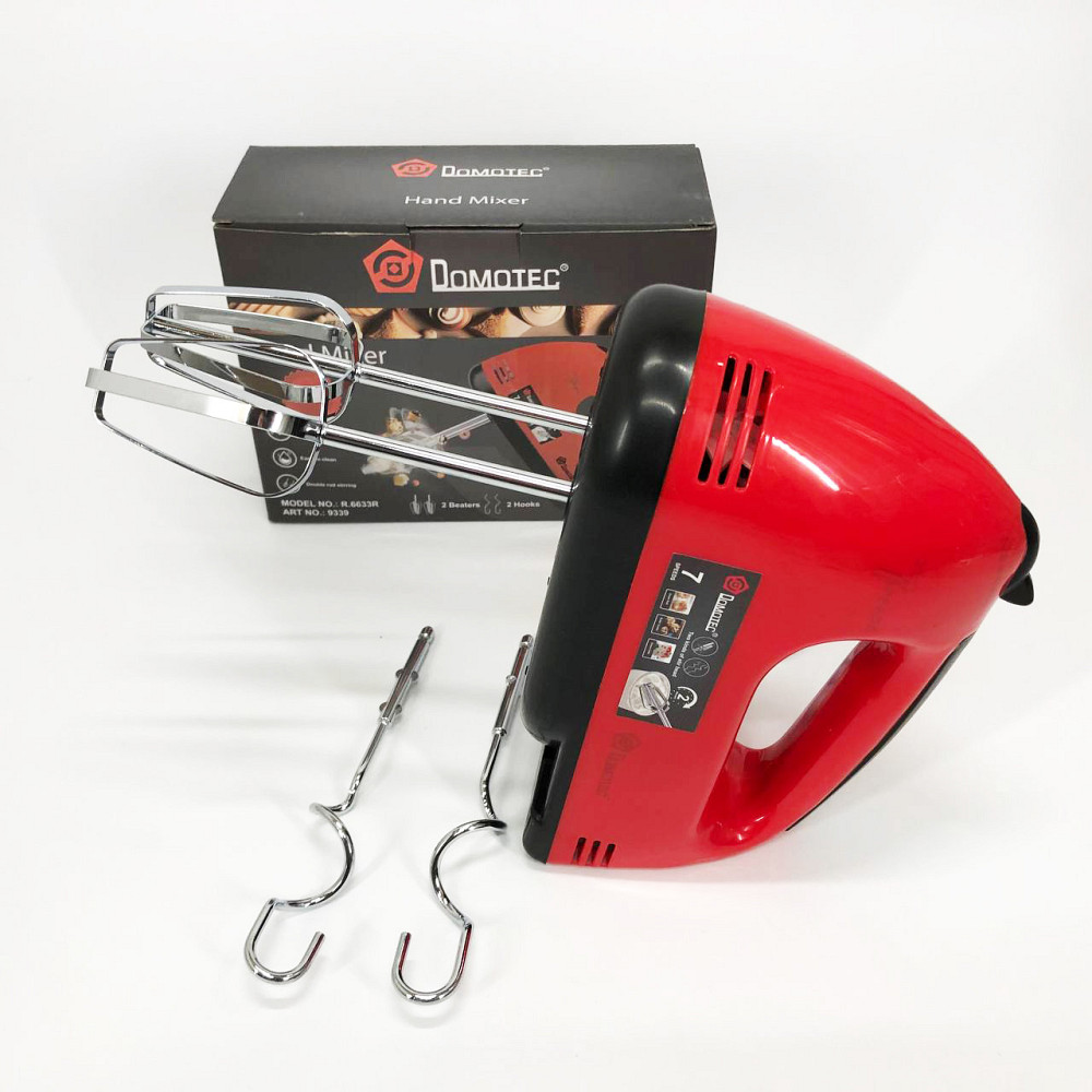 Міксер для хлібного тіста DOMOTEC R6633R 260 Вт, Міксер для кремів і мусів Зручний кухні LD-28 Львів - фото 12