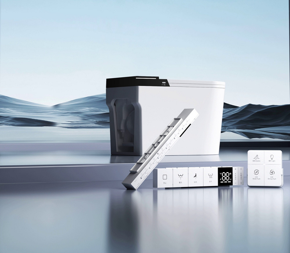 Розумний смарт унітаз з автопіною, плазмовою стерилізацією та підсвічуванням (G7) GYE (794366244) Київ - фото 9