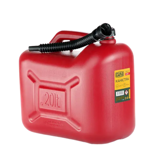 Каністра пластикова HDPE для палива 20л з лійкою Харків