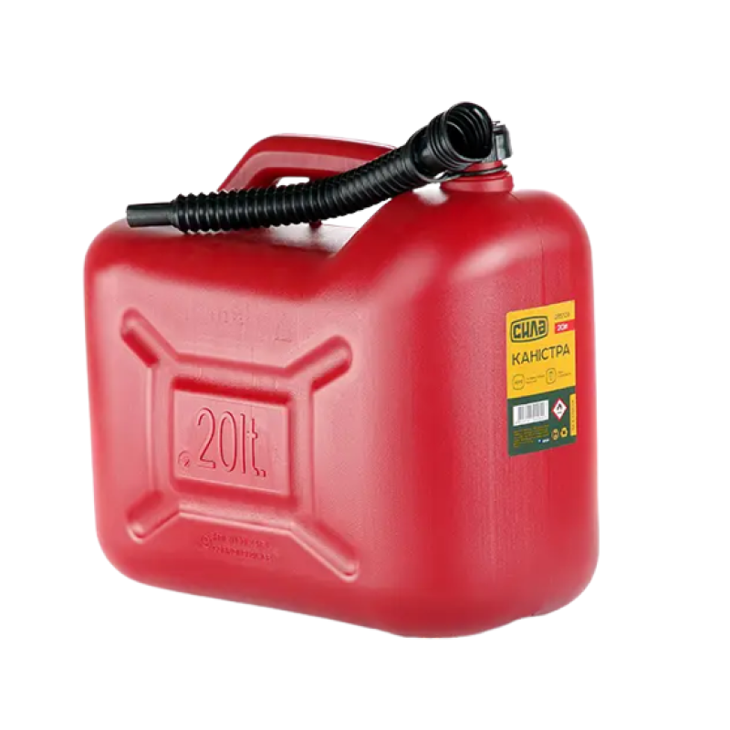 Каністра пластикова HDPE для палива 20л з лійкою Харків - фото 1