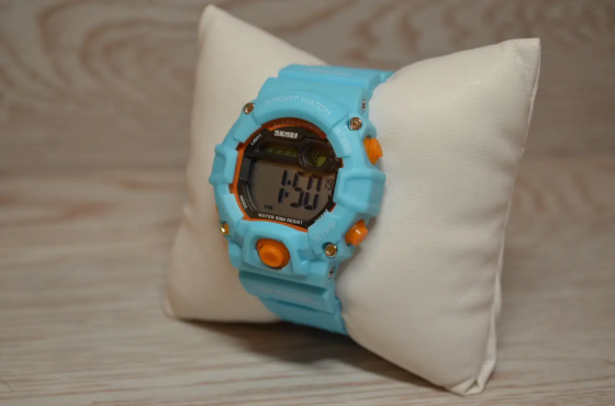 Дитячий спортивний наручний годинник Skmei 1477 (Блакитний) Вінниця