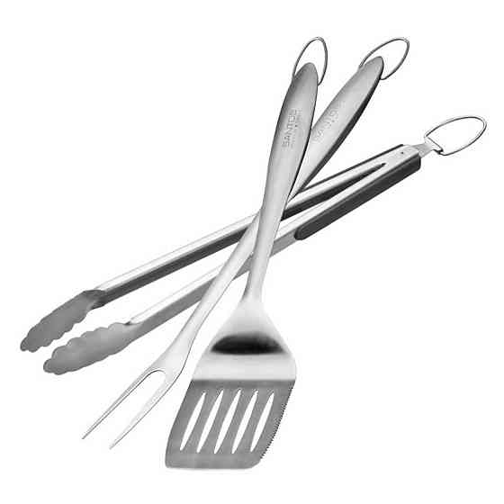Набор приборов для гриля SANTOS, 3 шт, нержавеющая сталь 103103 Код: 011575 Ровно