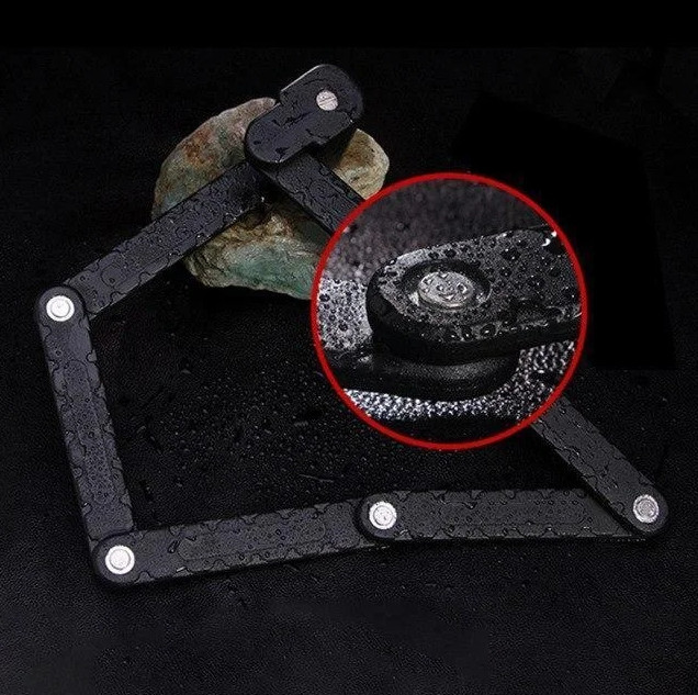 Складной замок для велосипеда Etook Велозамок Винница - изображение 9