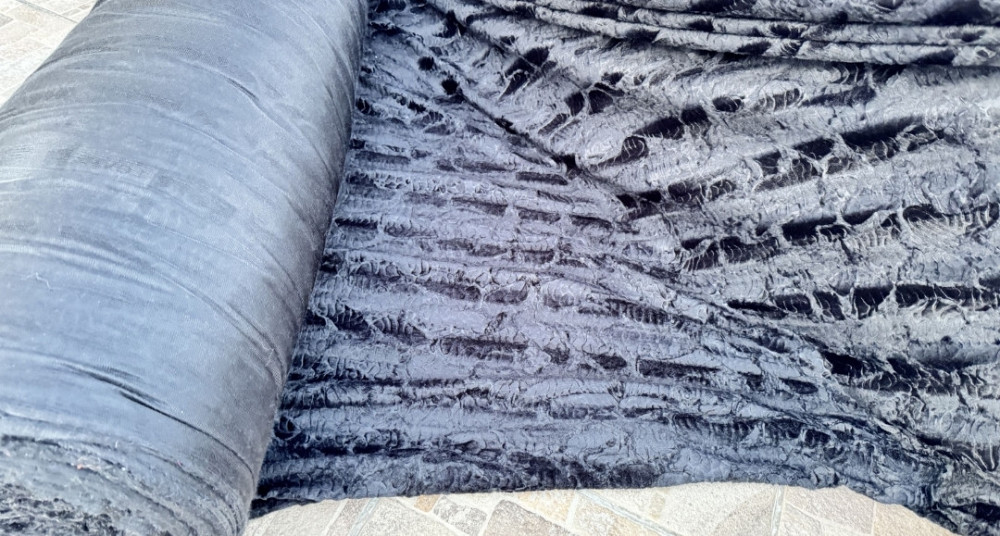 Тканина/опт/ хутро каракуль чорний — від 3 м Київ - фото 8