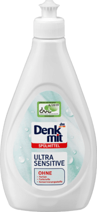 Denk mit Spülmittel Ultra Sensitive, 500 ml рідина до посуду ультрачутливий Німеччина Львів - фото 1